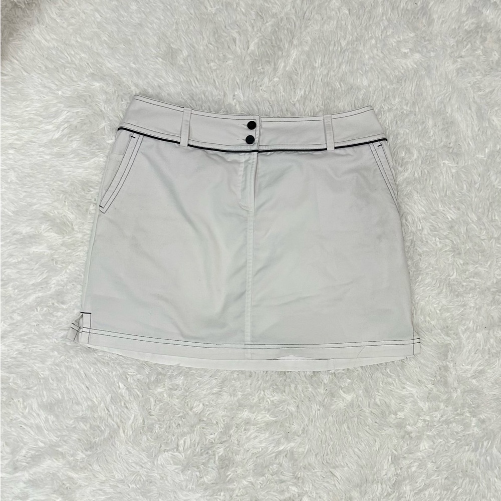 ADIDAS white Skirt Clima Cool Athletic Golf Size 8
